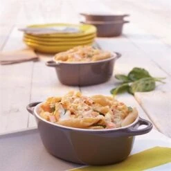 Set 4 Petits Plats à Four Individuels Gris-taupe En Céramique émaillée 350 Ml -Casserole & Saveurs Magasin 059123 4 7 Set 4 petits plats a four individuels gris taupe en ceramique emaillee 350 ml Mathon