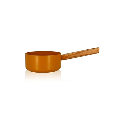 Casserole Ector Induction Aluminium Revêtu Manche En Bois 16 Cm Jaune 1 Casserole Ector Induction Aluminium Revêtu Manche En Bois 16 Cm Jaune