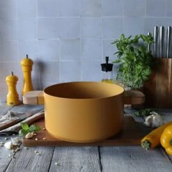 Faitout Ector Induction Aluminium Revêtu 24 Cm Jaune -Casserole & Saveurs Magasin 108008 4 1 Faitout Ector induction aluminium revetu 24 cm jaune Ogo