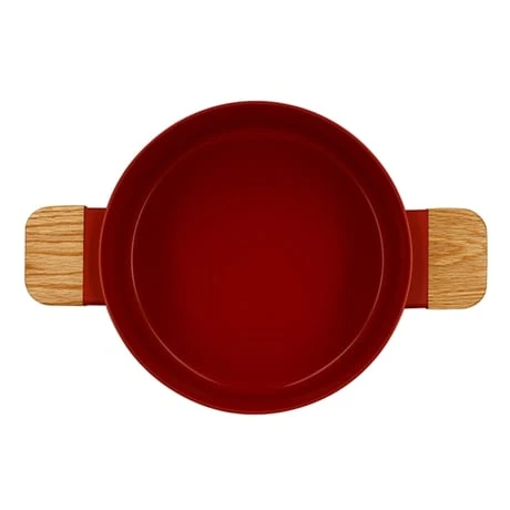 Faitout Ector Induction Aluminium Revêtu 24 Cm Rouge 2 Faitout Ector Induction Aluminium Revêtu 24 Cm Rouge – Image 2