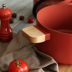 Faitout Ector Induction Aluminium Revêtu 24 Cm Rouge 7 Faitout Ector Induction Aluminium Revêtu 24 Cm Rouge -Casserole & Saveurs Magasin 108015 2 1 Faitout Ector induction aluminium revetu 24 cm rouge Ogo