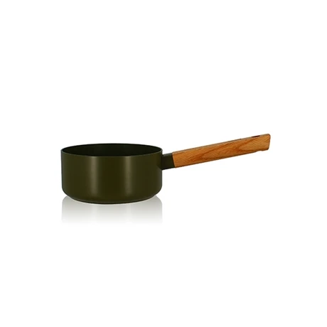 Casserole Ector Induction Aluminium Revêtu Manche En Bois 16 Cm Vert 1 Casserole Ector Induction Aluminium Revêtu Manche En Bois 16 Cm Vert