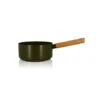 Casserole Ector Induction Aluminium Revêtu Manche En Bois 18 Cm Vert