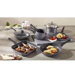 Faitout Et Couvercle Revêtement Dur Comme La Pierre 28 Cm -Casserole & Saveurs Magasin 10836 2 7 Faitout et couvercle revetement Dur comme la pierre 28 cm Mathon