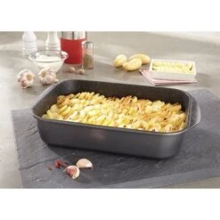 Produits populaires -Casserole & Saveurs Magasin 10843 1 1 Plat a four revetement Dur comme la pierre Mathon