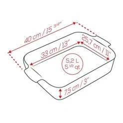 Peugeot Plat Four Rectangulaire Céramique écru 40 Cm -Casserole & Saveurs Magasin 201168 2 2 Plat four rectangulaire ceramique ecru 40 cm Peugeot