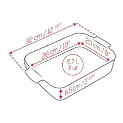 Peugeot Plat Four Rectangulaire Rouge Céramique 32 Cm -Casserole & Saveurs Magasin 201172 2 2 Plat four rectangulaire rouge ceramique 32 cm Peugeot