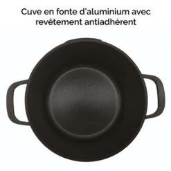 Cocotte Légère Ronde En Fonte D'aluminium 24 Cm 4,5 L Coloris Noir 9 Cocotte Légère Ronde En Fonte D'aluminium 24 Cm 4,5 L Coloris Noir -Casserole & Saveurs Magasin 203000 4 11 Cocotte legere ronde en fonte d aluminium 24 cm 4 5 L coloris noir Mathon