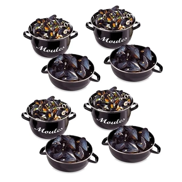 Lot De 4 Marmites à Moules 24 Cm 1 Lot De 4 Marmites à Moules 24 Cm