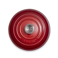 Produits populaires -Casserole & Saveurs Magasin 213184 1 3 Cocotte fonte rond 26 cm cerise Le Creuset