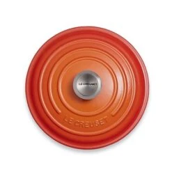 Produits populaires -Casserole & Saveurs Magasin 213185 1 3 Cocotte fonte rond 26 cm volcanique Le Creuset