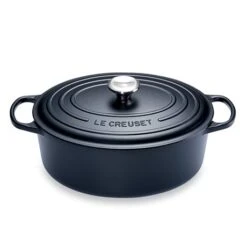 Le Creuset Cocotte Fonte Ovale 31 Cm Noir