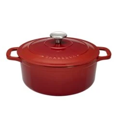 Cocotte Sublime Fonte Rond 26 Cm Rubis