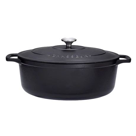 Cocotte Sublime Fonte Ovale 6 L 31 Cm Noir 1 Cocotte Sublime Fonte Ovale 6 L 31 Cm Noir
