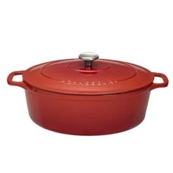 Produits populaires 15 Cocotte Sublime Fonte Ovale 6 L 31 Cm Rubis