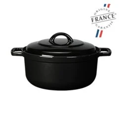 Invicta Cocotte Bistrot Noir 2 à 4 Personnes 20 Cm -Casserole & Saveurs Magasin 213258 0 3 Cocotte bistrot noir 2 a 4 personnes 20 cm Invicta