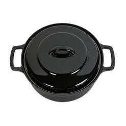 Invicta Cocotte Bistrot Noir 2 à 4 Personnes 20 Cm -Casserole & Saveurs Magasin 213258 2 3 Cocotte bistrot noir 2 a 4 personnes 20 cm Invicta