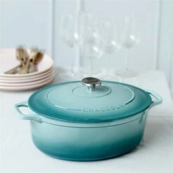 Cocotte Ovale Quartz 29 Cm 5 Cocotte Ovale Quartz 29 Cm -Casserole & Saveurs Magasin 213265 2 1 Cocotte Ovale quartz 29 cm Chasseur