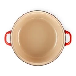 Le Creuset Cocotte Fonte Rond Plume 28 Cm 3,9 L Rouge -Casserole & Saveurs Magasin 21605 4 2 Cocotte fonte rond Plume 28 cm 3 9 L rouge Le Creuset