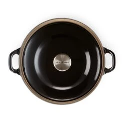 Le Creuset Cocotte Fonte Ronde Plume 24 Cm 2,4 L Noir -Casserole & Saveurs Magasin 21607 2 1 Cocotte fonte ronde Plume 24 cm 2 4 L noir Le Creuset
