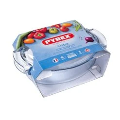 Cocotte Ovale En Verre 5,8 L Classic Pyrex -Casserole & Saveurs Magasin 243002 2 1 Cocotte ovale en verre 5 8 L Classic Pyrex Pyrex