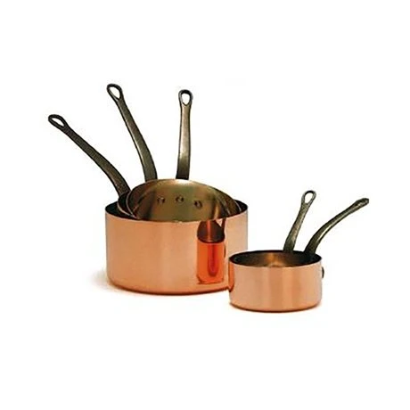 Casserole En Cuivre Massif 18 Cm 2 Casserole En Cuivre Massif 18 Cm – Image 2