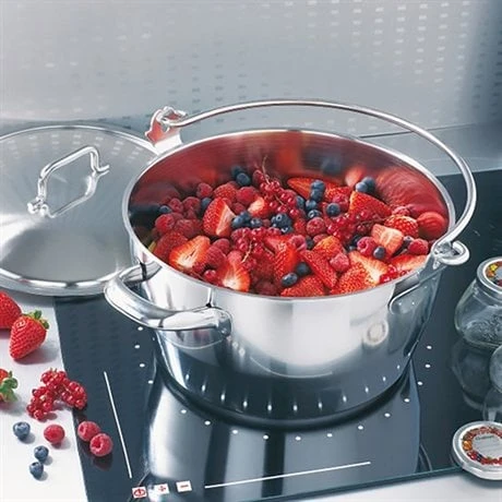 Lot Marmite à Crustacés Confiture 30 Cm Et Couvercle 3 Lot Marmite à Crustacés Confiture 30 Cm Et Couvercle – Image 3