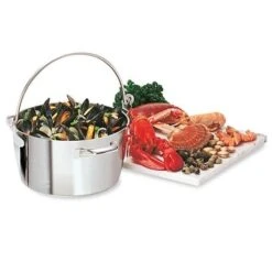 Lot Marmite à Crustacés Confiture 30 Cm Et Couvercle 7 Lot Marmite à Crustacés Confiture 30 Cm Et Couvercle -Casserole & Saveurs Magasin 273111 3 3 Lot Marmite a crustaces confiture 30 cm et couvercle