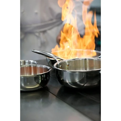 Casserole Inox Castel'Pro 18 Cm 5 Casserole Inox Castel'Pro 18 Cm – Image 5