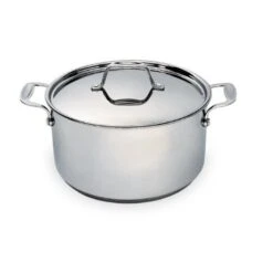 BEKA Faitout Chef Inox Avec Couvercle 24 Cm 5,7 L