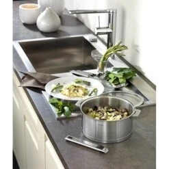 Faitout Inox Strate 24 Cm 5,1 L -Casserole & Saveurs Magasin 27636 3 2 Faitout inox Strate 24 cm 5 1 L Cristel