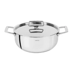 Faitout Avec Couvercle Inox Castel'pro 24 Cm