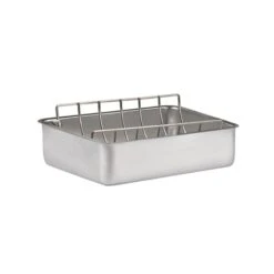 Plat à Four Smart Grill 36 X 25 X 8 Cm Et Grille Barbecue -Casserole & Saveurs Magasin 278033 3 1 Plat a four Smart Grill 36 x 25 x 8 cm et grille barbecue Inoxriv