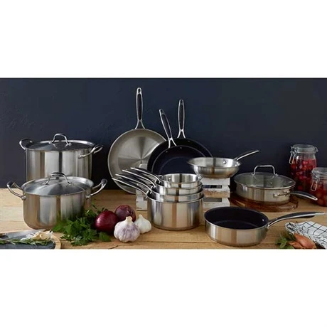 Lot De 4 Casseroles Excell'inox 14, 16, 18, 20 Cm 3 Lot De 4 Casseroles Excell'inox 14, 16, 18, 20 Cm – Image 3