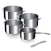 BEKA Set De 4 Casseroles Evolution 14, 16, 18 Et 20cm Et 2 Manches Inox