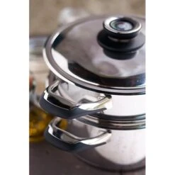 Lot Faitout Basse Température Et Insert Cuit Vapeur 24cm -Casserole & Saveurs Magasin 279192 3 2 Lot faitout basse temperature et insert cuit vapeur 24cm Ecovitam