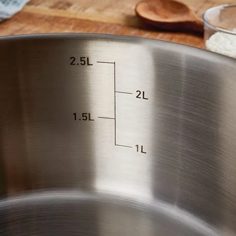 Faitout Excell’Inox 20 Cm Et Couvercle En Verre 4 Faitout Excell’Inox 20 Cm Et Couvercle En Verre – Image 4