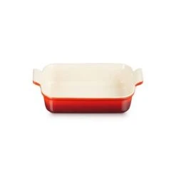 Le Creuset Plat Rectangulaire Céramique 26 Cm Cerise