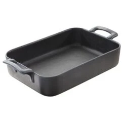 Plat Rectangulaire Belle Cuisine Effet Fonte 26 Cm