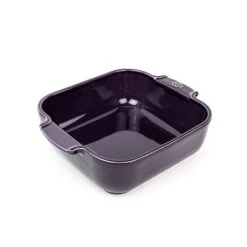 Peugeot Plat Carré En Céramique Appolia 21 Cm Aubergine