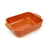 Peugeot Plat Rectangulaire Céramique Terracotta 25 Cm