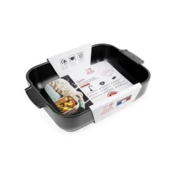 Produits populaires -Casserole & Saveurs Magasin 301366 1 3 Plat a four ceramique Appolia rectangulaire noir mat 32 cm Peugeot