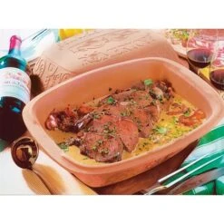 Cocotte Ovale En Terre Cuite 39 Cm 6 Personnes 6 Cocotte Ovale En Terre Cuite 39 Cm 6 Personnes -Casserole & Saveurs Magasin 30418 2 2 Cocotte ovale en terre cuite 39 cm 6 personnes Romertopf