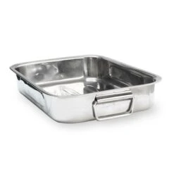 Plat à Four Rectangulaire Inox 30 Cm -Casserole & Saveurs Magasin 37110 2 3 Plat a four rectangulaire inox 30 cm Baumalu